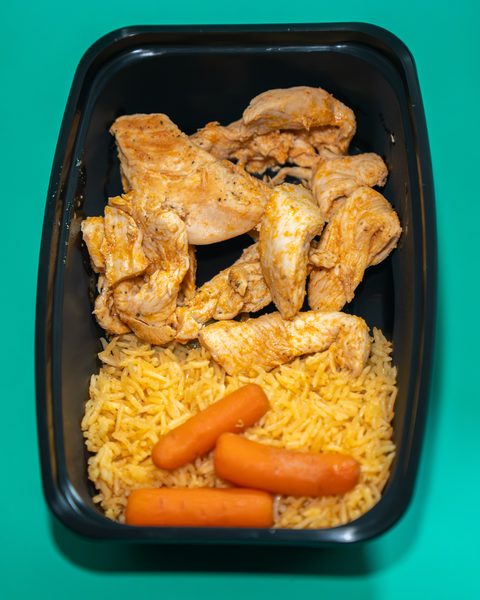 Bandeja de pollo de D.D Fit Meals